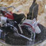 140252 Edelglasflasche "Harley Davidson"