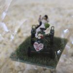 GLF1058 Edelglasflasche "Hochzeit" Bauer sucht Frau