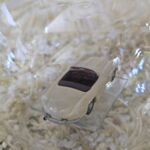 GLF1033 Edelglasflasche "Oldtimer" Mercedes 300 SL Cabrio