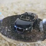 GLF1037 Edelglasflasche mit Audi A3 A5 Cabrio