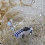 138855 Edelglasflasche mit "Corvette"