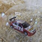 GLF1021 Edelglasflasche mit Mercedes DTM