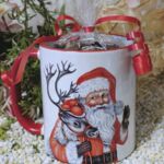 TT1006 Teetasse Schwarzwald-Weihnachtsmann mit edlen Schwarzwald-Tees