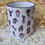 ST10003 Schwarzwaldtasse Tier-Edition schwarz