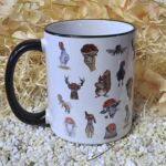 ST10003 Schwarzwaldtasse Tier-Edition schwarz