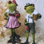 GLF105 Gl&uuml;cksfr&ouml;sche Mausi und Seppi in Festlaune