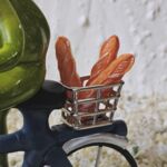 GLF2006 Gl&uuml;cksfrosch B&auml;cker mit Fahrrad