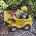 GLF2014 Gl&uuml;cksfrosch Bodo der Baggerfahrer