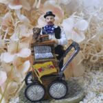 ORG1008 Orgelspieler Rudi der Badner mit badischer Fahne