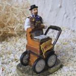 ORG1008 Orgelspieler Rudi der Badner mit badischer Fahne