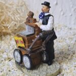 ORG1008 Orgelspieler Rudi der Badner mit badischer Fahne