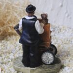 ORG1008 Orgelspieler Rudi der Badner mit badischer Fahne