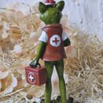 GLF2020 Gl&uuml;cksfrosch Sanit&auml;terin, &Auml;rztin,Notfall&auml;rztin, Krankenpfleger