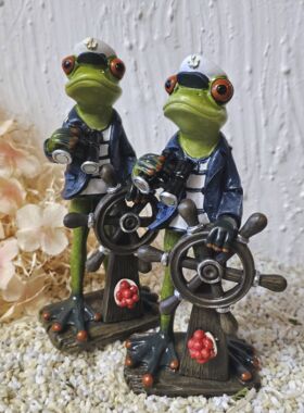 Gl&uuml;cksfrosch K&auml;pit&auml;n Freizeitkapit&auml;n Familienoberhaupt