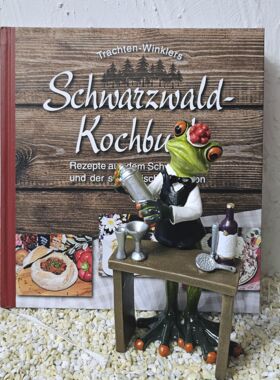 Kochbuch mit Gl&uuml;cksfrosch Barmann