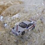 GLF1018 Edleglasflasche mit Porsche GT/RS Racingteam