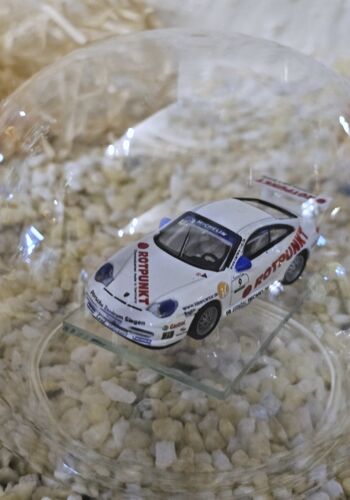 GLF1018 Edleglasflasche mit Porsche GT/RS Racingteam