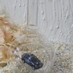 GLF1027 Edelglasflasche BMW X5 Polizei