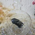 GLF1030 Edelglasflasche Mitzubishi Pajero schwarz