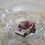 GLF1035 Edelglasflasche Smart Rosendesigne