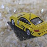 GLF1039 Edelglasflasche mit Porsche 911 Gt Racingteam
