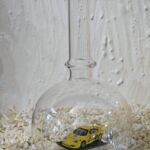 GLF1039 Edelglasflasche mit Porsche 911 Gt Racingteam