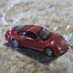 GLF1040 Edelglasflasche mit Porsche 911 Carrera rot