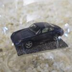 GLF1041 Edelglasflasche mit Porsche 911 schwarz