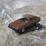 GLF1043 Edelglasflasche mit Ford Cabri