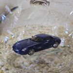 GLF1045 Edelglasflasche mit Mercedes 500 fF&uuml;gelt&uuml;rer