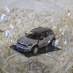 GLF1046 Edelglasflasche mit Mini Cooper SW
