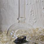 GLF1047 Edelglasflasche mit Audi A4 Cabrio