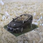GLF1047 Edelglasflasche mit Audi A4 Cabrio