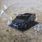 GLF1048 Edelglasflasche mit VW Golf Cabrio