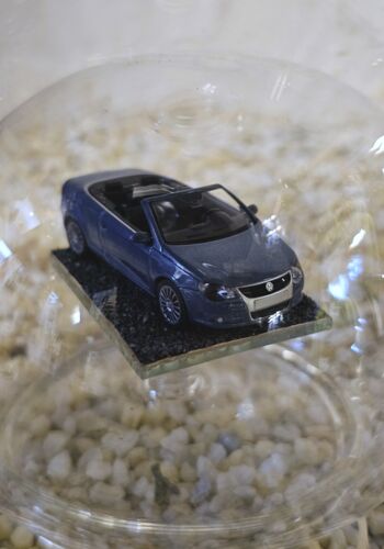 GLF1048 Edelglasflasche mit VW Golf Cabrio