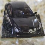 GLF1049 Edelglasflasche mit Mercedes Limusine