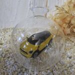 GLF1054 Edelglasflasche mit Mini Cooper