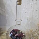 GLF1055 Edelglasflasche mit Fiat 500