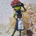 GLF1061 Gl&uuml;cksfrosch Schwarzw&auml;lderin