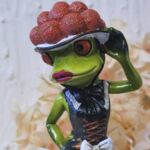 GLF1061 Gl&uuml;cksfrosch Schwarzw&auml;lderin