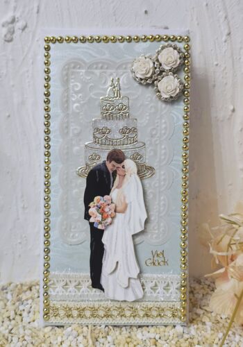 EK10001 Edelkarte Zur Hochzeit viel Gl&uuml;ck