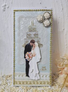 Edelkarte Zur Hochzeit viel Glück