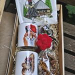 GB1001 Geschenkbox Schwarzwald Fuchs und Eichh&ouml;rnchen