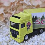 MFZ1004 LKW Sammlertruck DAF gelbgr&uuml;n
