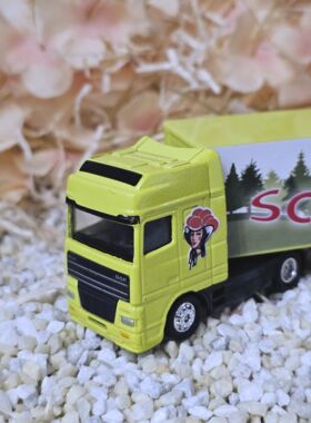 LKW Sammlertruck DAF gelbgr&uuml;n