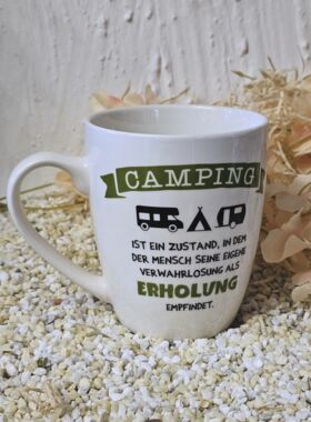 Campertasse - Camping und gute Laune