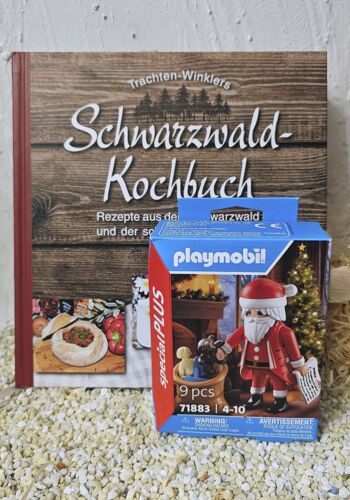 KB1022 Schwarzw&auml;lder Kochbuch mit Playmobil Weihnachtsmann