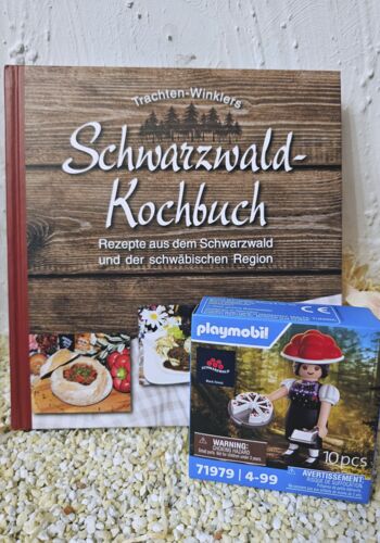 KB1026 Schwarzw&auml;lder Kochbuch mit Playmobil Schwarzwaldmarie