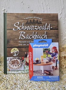 Schwarzw&auml;lder Backbuch mit Playmobil Konditorin B&auml;ckerin