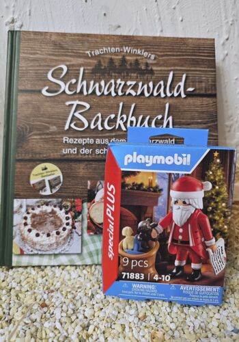 SB1003 Schwarzw&auml;lder Backbuch mit Playmobil Weihnachtsmann